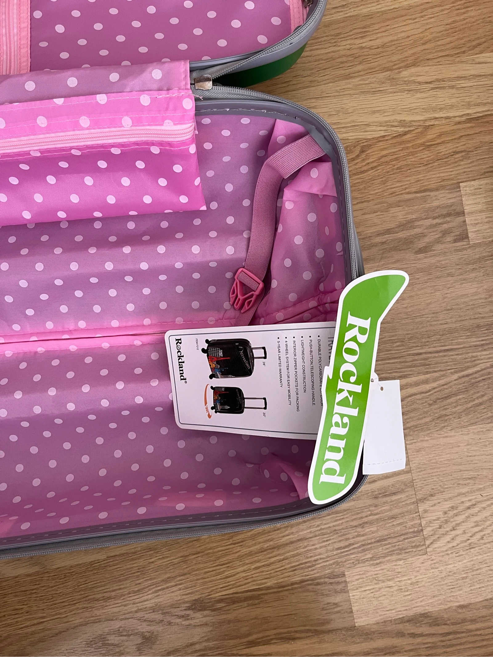 Rockland travel suitcase – photo 12